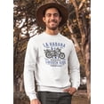 thumbnail image 2 of La Habana Smooth Ride . Sweatshirt Men -Image by Shutterstock, Male Small, 2 of 4