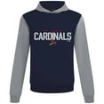 thumbnail image 2 of Men's Levelwear Navy St. Louis Cardinals Throwback Carve Ultimate Hoodie, 2 of 3