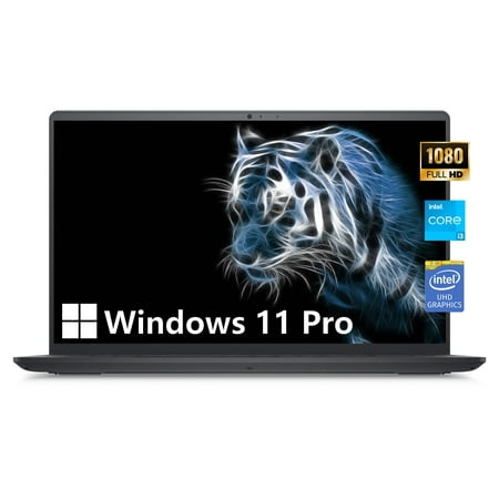 Dell Inspiron 3000 Business Laptop, 11th Gen Intel Core i3-1115G4, 15.6''FHD Display, Windows 11 Pro, 32GB RAM, 1TB SSD, HDMI, WiFi, Bluetooth, Intel UHD Graphics, Long Battery Life, Carbon Black