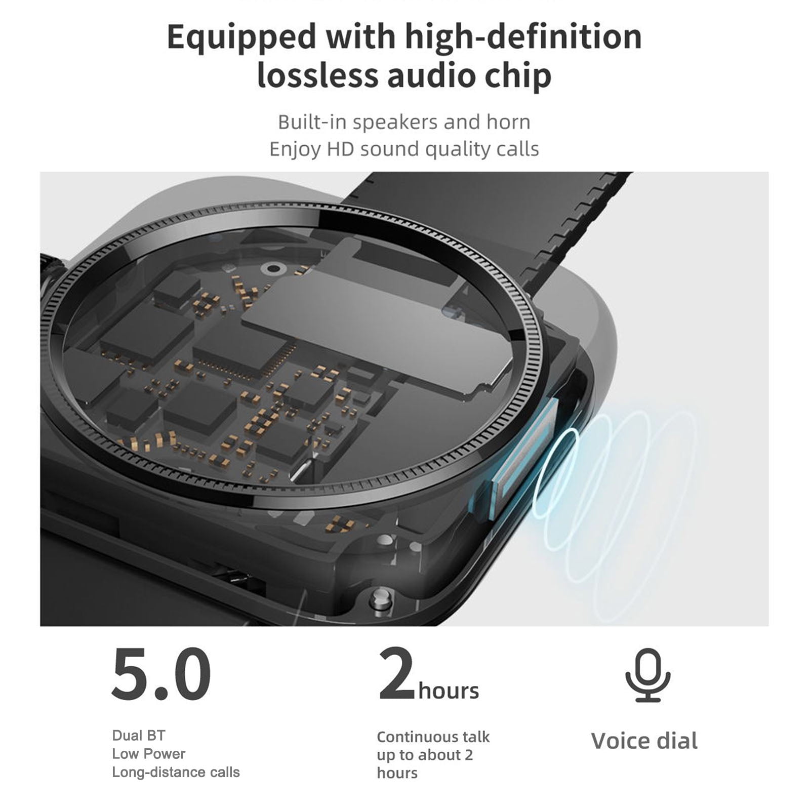 FlyFlise W35 Smart Watch with Bluetooth Call TFT Screen