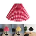 thumbnail image 4 of Japanese Style Pleated Lampshade E27 Ceiling Light Shade Standing for Living Room   Beige, 4 of 7