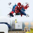 thumbnail image 3 of Adhesivo de pared 3D Spider Red Spider NQ Decoración de pared para dormitorio infantil 40*45CM, 3 of 4