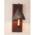 thumbnail image 3 of Irvins Country Tinware Crestwood Wall Sconce in Plantation Red 15 inches, 3 of 4