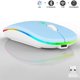 thumbnail image 2 of Ratón inalámbrico Bluetooth Guiheng LED recargable azul, 2 of 7
