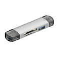 thumbnail image 1 of Youkk Large Capacity Micro USB OTG Adapter And USB 0 Memory Card For High-Speed Transfer Quick Transfer Silver, 1 of 6