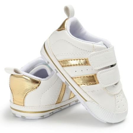 

Spring hue Newborn Baby Soft Sole Canvas Sneakers Shoes Trainers
