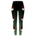 thumbnail image 5 of NIEWTR Womens Funny Printed Christmas Leggings Santa Claus Snowman Deer Holiday High Waist Slim Fit Xmas Tights Pants(S,AG), 5 of 5