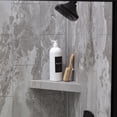 thumbnail image 4 of Palisade Vinyl Waterproof Corner Shower Shelf in Smoky Sky/Urban Slope, 4 of 7