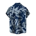 thumbnail image 5 of LYXSSBYX Mens Shirts Short Sleeve Clearance under 5.00 Men Shirt Print Short Sleeve Shirt Males Funny Tropical Casual Hawaiian Beach Shirt, 5 of 5