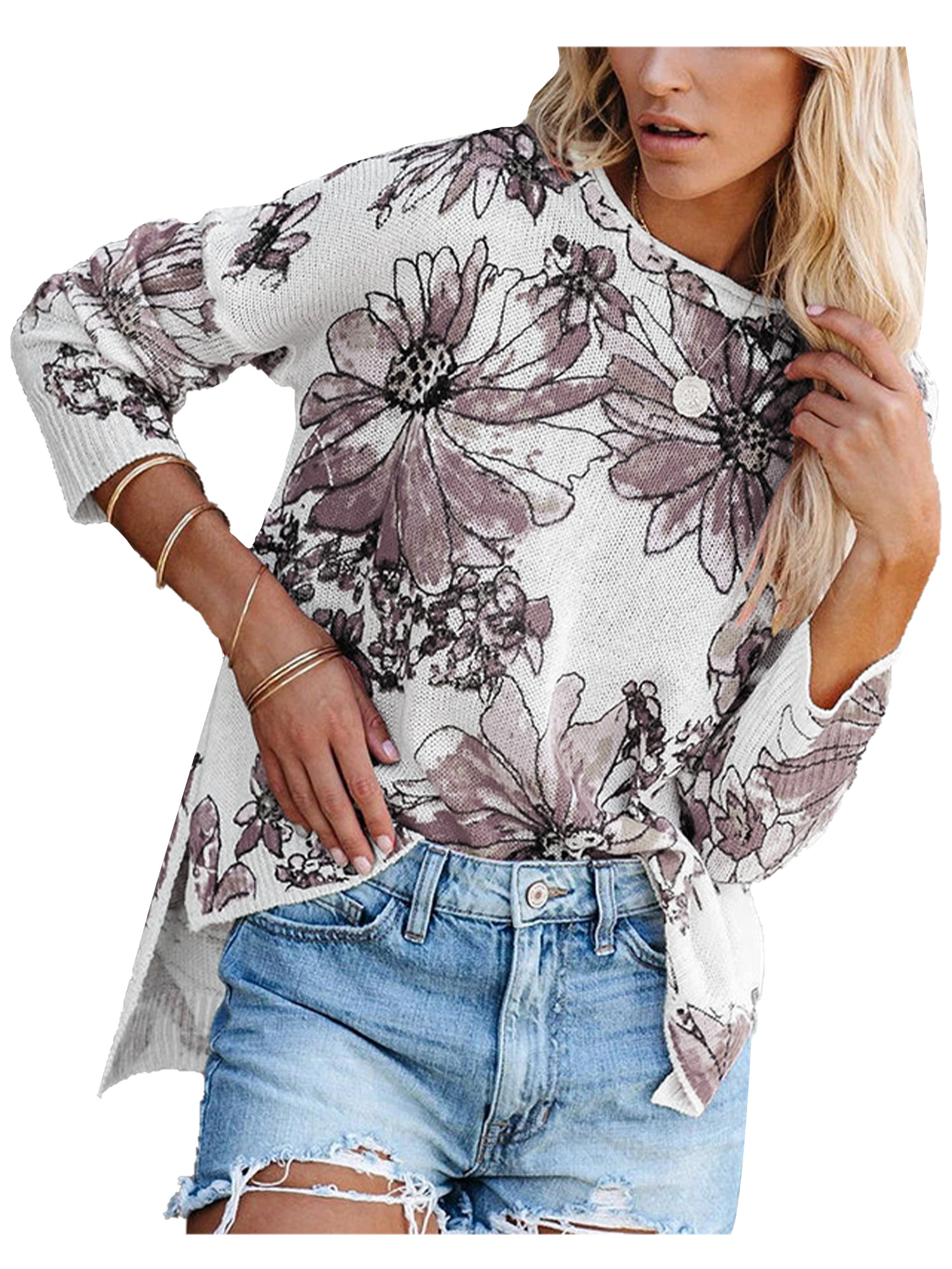 ladies plus size knitwear