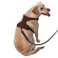 thumbnail image 3 of Picia Brown No-Pull Dog Harness Reflective Front Clip Vest with Handle,Step-in Air Dog Harness,Adjustable 2 Metal Rings 4 Buckles,Easy to Put on & Take Off Medium, 3 of 9