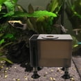 thumbnail image 5 of Pond Pump Filter Protection Box Fish Tank Filter 15.00X14.00X9.00CM Brown, 5 of 8