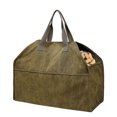 thumbnail image 5 of Portable Canvas Log Tote Bag Firewood Storage Organizer Fireplace Accessories, 5 of 5