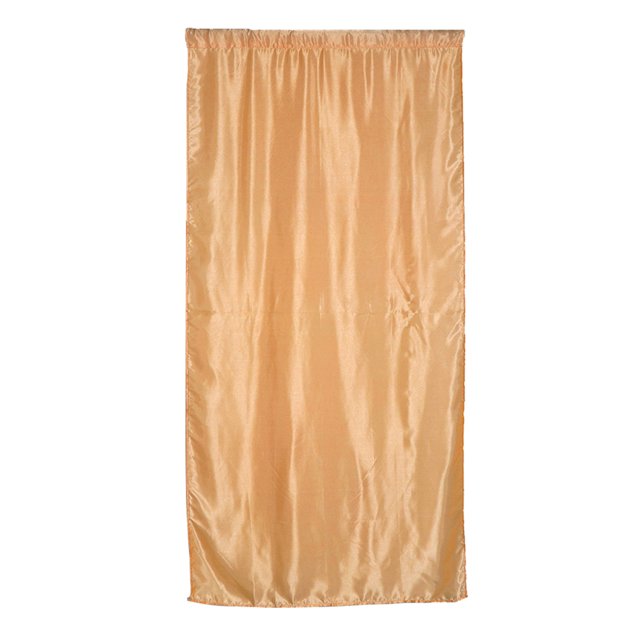 Cortinas de ventana opacas Sunnimix Bckout de color sólido beige 100x250 cm