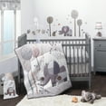 thumbnail image 6 of Bedtime Originals Elephant Love Musical Baby Crib Mobile Soother Toy - Gray, 6 of 6