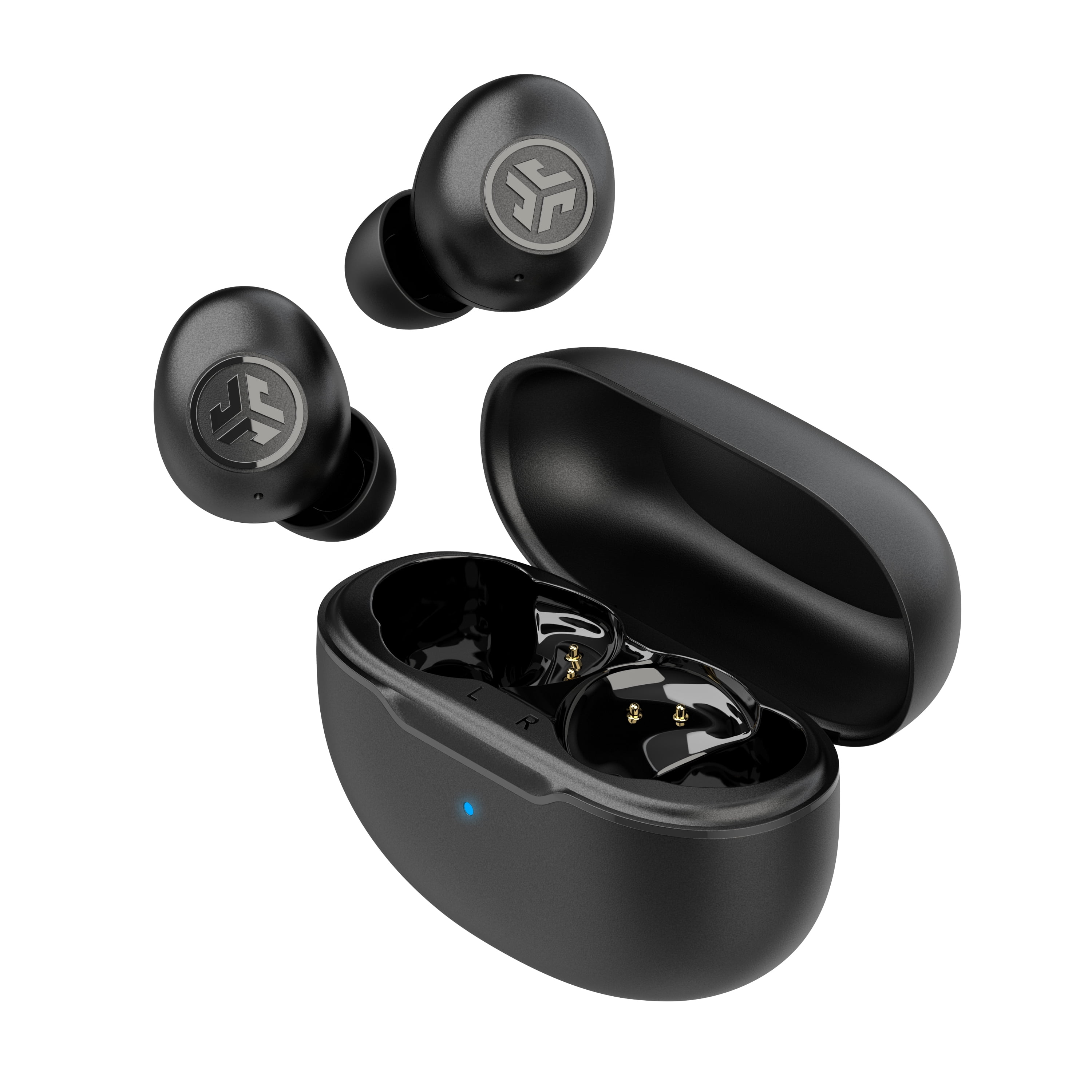 Premium Black Stereo Earphones with Mini-Jack Connector - Walmart.com