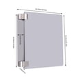 thumbnail image 2 of 2 Pack Universal Stainless Steel Deep Fryer Splash Guard Insert Left & Right, 2 of 12