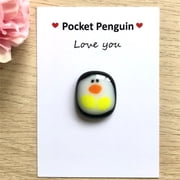 Clearance under $5-Shldybc Little Penguin Pocket Cute Pocket Penguin Toy, Special Birthday Wedding Party Valentine's Day Penguin Gift on Clearance