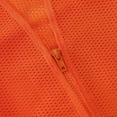thumbnail image 3 of Neiko 53944A High-Visibility Safety Vest with Reflective Strips for Emergency, Construction, and Safety Use, Neon Orange, Medium, 3 of 3