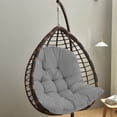 thumbnail image 5 of Eurhowing Egg Chair Cushion Replacement, 4.5" Thick Waterproof Non-Slip Hanging Basket Chair Pad, Outdoor Indoor Patio Swing Seat Cushion (Gray), 5 of 7