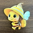 thumbnail image 4 of Utoimkio Cute Bee Christmas Ornaments 2024 Christmas Gifts for Kids Christmas Tree Ornaments,Acrylic Xmas Tree Hanging Decor Party Supplies, 4 of 6