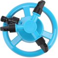 thumbnail image 2 of 360° Rotating Automatic Sprinkler, Lawn Sprinklers, Adjustable 3 Arm Lawn Garden Automatic Sprinkler Irrigation System, 2 of 5