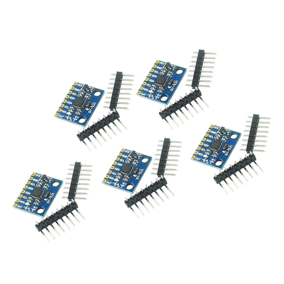 MPU6050 Digital 3-Axis Gyro Accelerometer Module, Compact Design with ±2g-±16g for Motion Tracking & STEM Projects