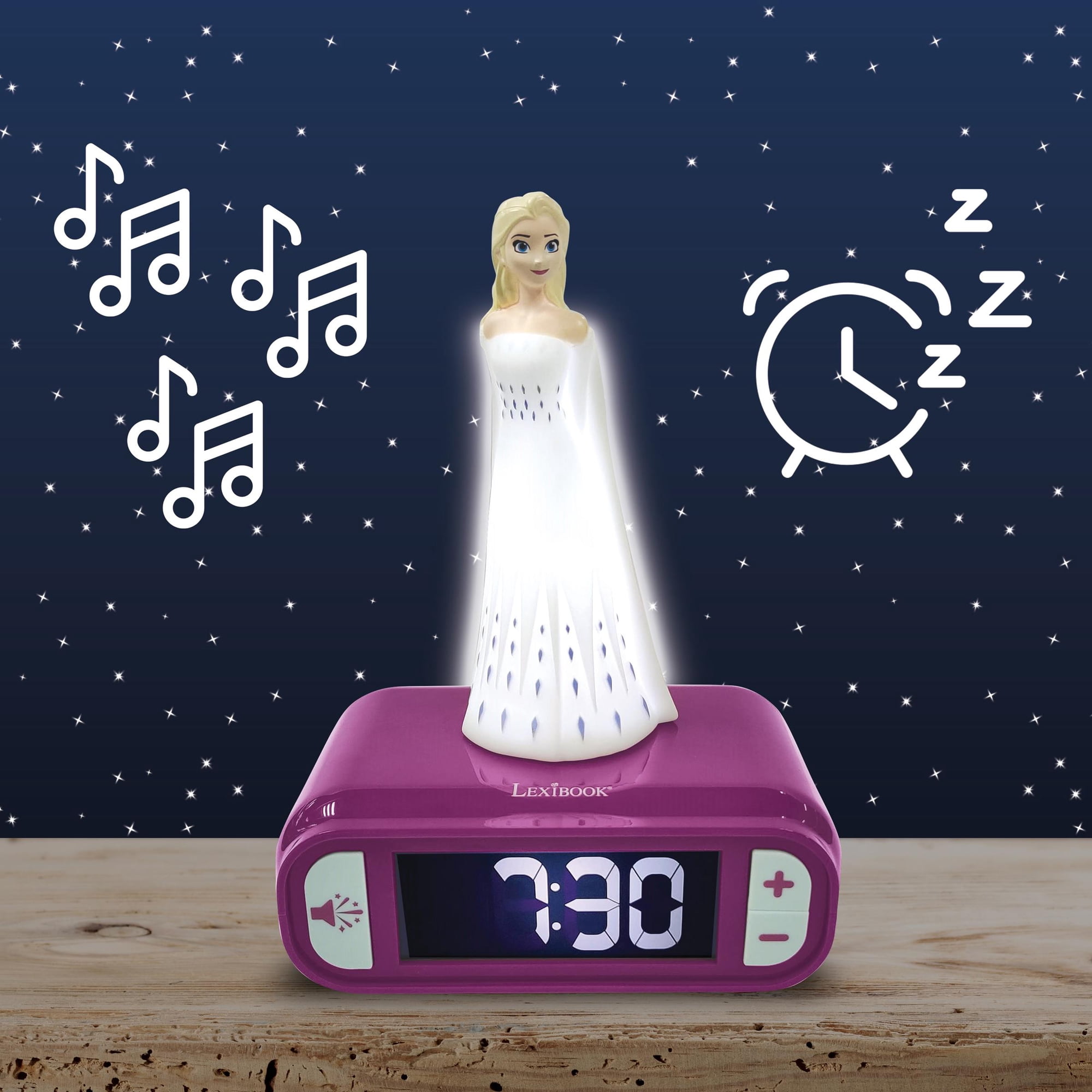 Lexibook Frozen Elsa Digital Alarm Clock, Nightlight & Snooze, Blue Lexibook Frozen Elsa Digital Alarm Clock, Nightlight & Snooze, Blue 71 feaadd 4 e 88 4428 b 5 c 3