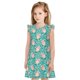 thumbnail image 1 of Balery Pig And Flower Camisón de princesa para niñas, pijama de algodón con mangas abullonadas, suave y bonito.-Large, 1 of 6