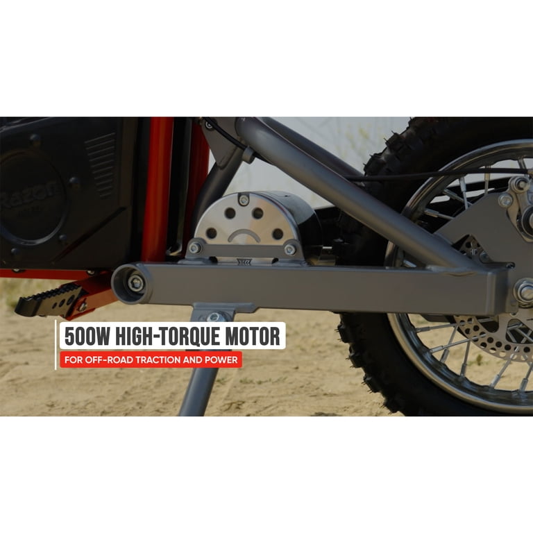 Razor MX500 BIG TEEN Electric-Powered Dirt Bike, 15 MPH Supercross