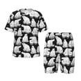 thumbnail image 1 of Balery Cute Cartoon Polar Bear Conjunto de Pijama Infantil de Manga Corta con Estampado – Ropa de Dormir de Algodón Suave-Medium, 1 of 6