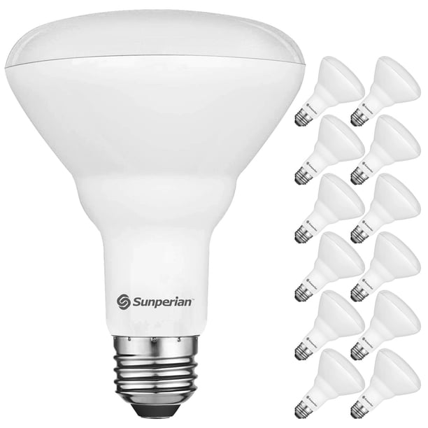Sunperian BR30 LED Flood Bulb, 8.5W 6500K Ultra Daylight, 800 Lumens