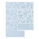 thumbnail image 5 of Juego de Toallas de Jacquard teñias Reversibles con Filigrana de trébol, de 6 Piezas (Color Azul), 5 of 7