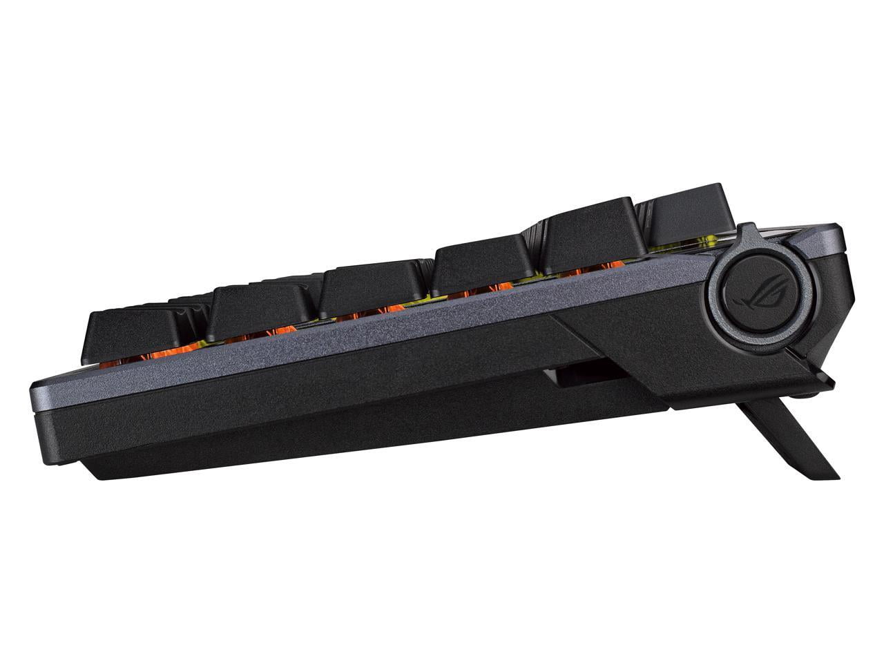 ASUS ROG Azoth 75 Wireless DIY Custom Gaming Keyboard - OLED display, Hot-Swappable Pre-lubed ROG NX Storm Switches & Keyboard Stabilizers, PBT Keycaps, RGB