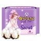 thumbnail image 4 of Eliminación sanitaria, 10 unidades/bolsa 430 mm 16,9 pulgadas Toalla sanitaria de algodón sanitaria nocturna Diseño elevado, 4 of 9