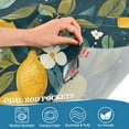 thumbnail image 4 of Yayeee Kitchen Valance Rod Pocket 54" x 18" Living Room Window Curtain, Blue Lemons, 4 of 6