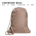 thumbnail image 4 of Bolsa deportiva adidas Alliance Sackpack, ligera, color marrón tiza, 4 of 7