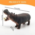 thumbnail image 3 of African Jungle Animals Young Calf Toy Figure Realistic Plastic Figurine Height 4 3 Inch, 3 of 5