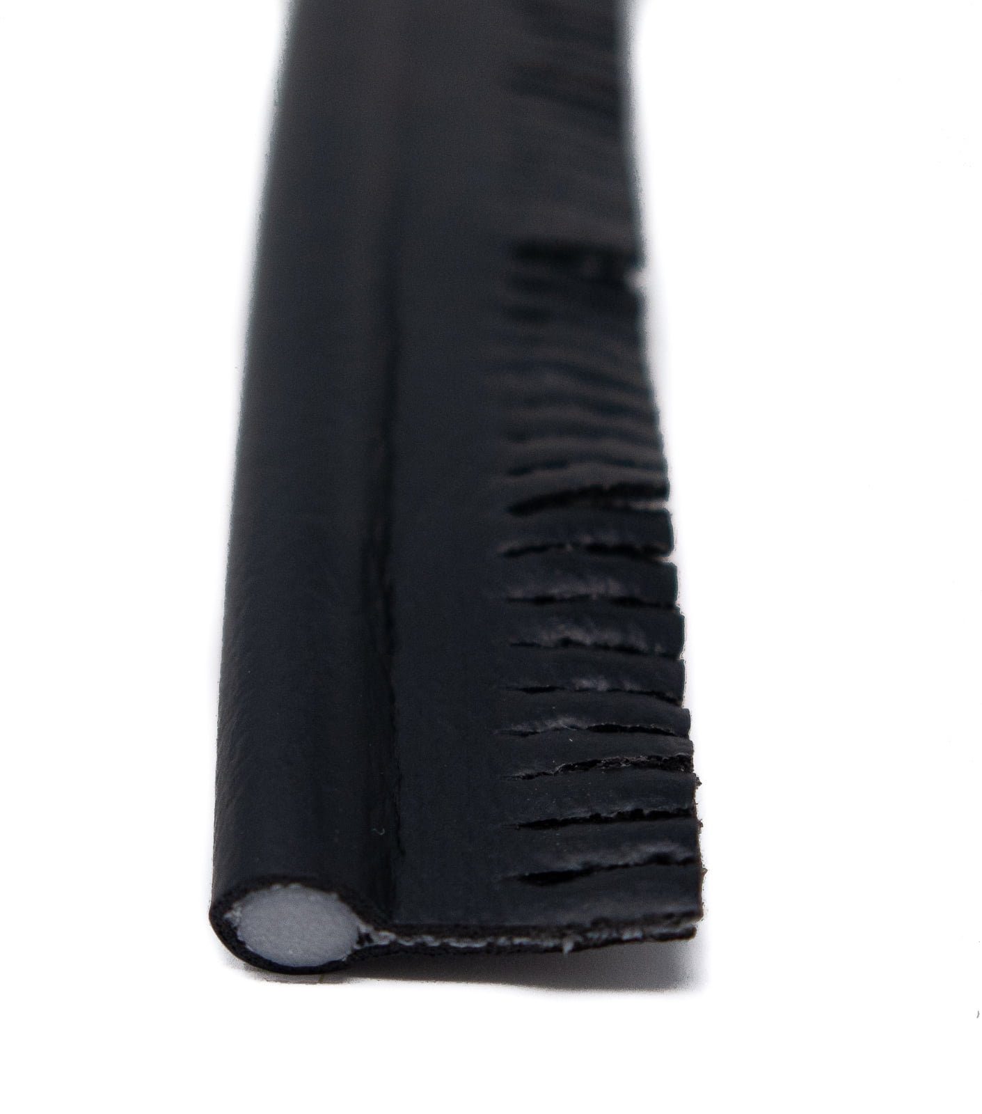 Welt Piping Marine Vinyl Upholstery Trim Black SAMPLE 3" Boat Auto