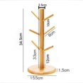 thumbnail image 2 of Coffee Cup Holder A Thicker Base Suitable for Countertops Cup Holder with 6 Hooks, 2 of 5