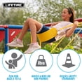thumbnail image 5 of Lifetime 3 Deluxe Swing Set Primary Belt, 5 of 15