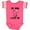 Football Pink and White, variant on Inktastic Mimi Loves Me Grandchild Girls Girls Baby Bodysuit
