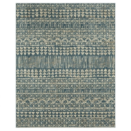 Mohawk Home Wilton Woven Indoor Area Rug, Blue, 4' x 6'