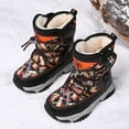 thumbnail image 6 of Eashi Kids Boys Girls Snow Boots Winter Waterproof Slip Resistant Cold Weather Shoes (Toddler/Little Kid/Big Kid), 6 of 7