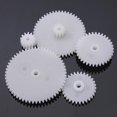 thumbnail image 4 of 75 Type Plastic Crown Gear Single Double Reduction Gear Worm Gear Crown Gear, 4 of 7