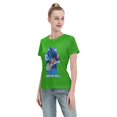 thumbnail image 4 of Women's Basic Short Sleeve T-Shirt Super Saiyan, 4 of 6