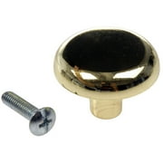 Symmetry Brass Plated Round Knob