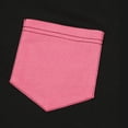 thumbnail image 5 of VSSSJ Men's Henley Short Sleeve Shirt Color Block Lightweight Tee Tops Casual Button Lightweight Summer Basic Shirts with Pocket Hot Pink M, 5 of 5