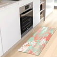 thumbnail image 6 of Palm Flowers Area Rug, Anti Fatigue Large Floor Mat, Soft Absorbent Washable Plush Carpet with Non-Slip Rubber Back for Entryway, Bedroom, Sink, Kitchen, Bathroom, 39"x 20", 6 of 7