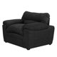 thumbnail image 2 of Sillón TRINITY Cosmo 1 Plaza Negro para Sala, 2 of 8